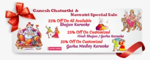 Get All Available And Custom Bhajan/garba Karaoke At - Glitter Posters