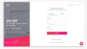 At Pollfish We Also Partner With Thousands Of Mobile - Terms And Conditions App Design