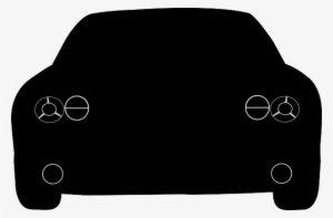 Cartoon Car From Behind