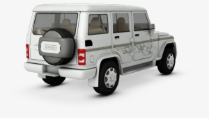 Diamond White - Mahindra Bolero