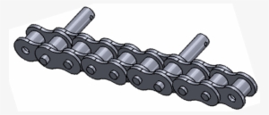 3d Rendering Of Chain - Saw Chain