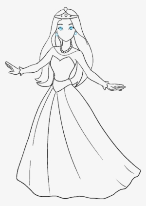 How To Draw A Cartoon Princess In A Few Easy Steps - Drawing