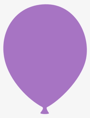 Single Purple Balloon Clipart - Light Purple Balloons Clipart