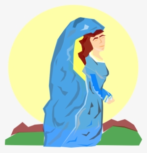 Mary The Mother Of God Svg Clip Arts 570 X 594 Px