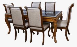 #antique Dining #table With #chairs - Chair