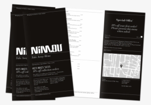 Nimbu Menu 12 - Flyer