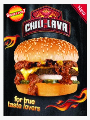 Chicken Chilli Lava Burger