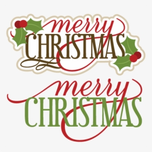Merry Christmas Svg Scrapbook Titles Christmas Svg - Merry Christmas Svg Free