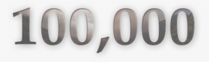 Big Big Big Thank U Again - 100k Views Png