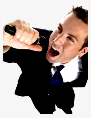 This Website Only Exists Because Of The Financial Support - Man Singing Png File