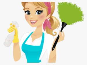 Cleaning Lady Clipart Free Download Clip Art - Housekeeper Clipart Png