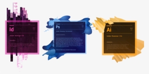 Indesign Photoshop Illustrator - Photoshop Indesign And Illustrator Icons