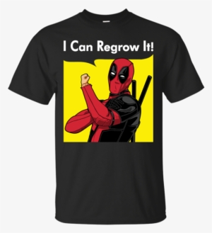I Can Regrow It Deadpool Movie Funny T Shirt & Hoodie - Can Regrow It Poster Print (landscape) - A4, 8.3 X