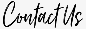 Contact Us - Calligraphy