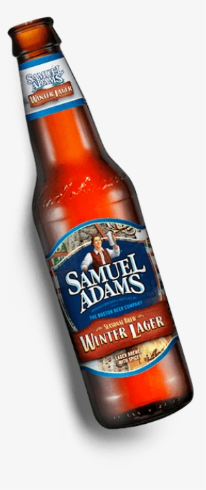1989 Winter Lager Hops Hops - Sam Adams Beer Bottle