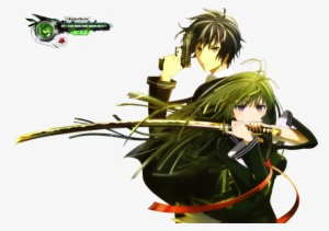 Tendou Kisara Satomi Rentaro Hd Png By Otakurenders-service - Anime Black Bullet Render