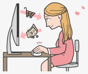 Shop For Clipart Online - Online Shopping Scams Clipart