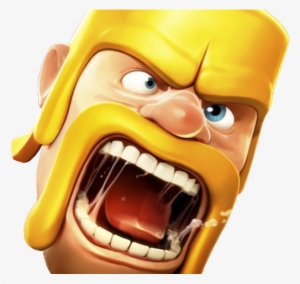 Clash Of Clans Clipart Face - Barbarian Head Clash Of Clans
