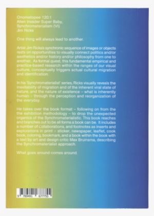 Alien Invader Super Baby, Synchromaterialism Jim Ricks - Brochure
