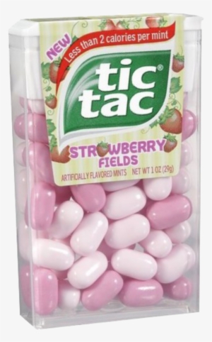 Tictac Aesthetic Strawberry Png Overlay Edit - Tic Tac Big Packs