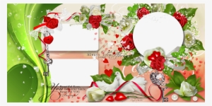 Love Frame Photoshop Png - Photo-book