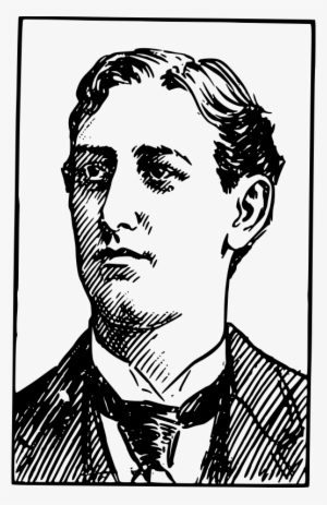 Suit Necktie Facial Hair Human - Clip Art