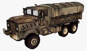 Car Truck Military Vehicle Clip Art