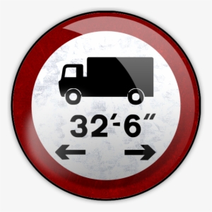 Lorry Icon Png - No Vehicles Over Length Shown