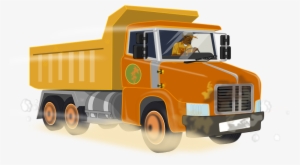 Medium Image - Camion De Construccion Png