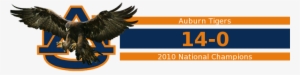2010champs Au Eagle - 2010 Sec Championship Game: Auburn Vs. South Carolina