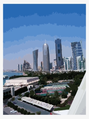 This Free Icons Png Design Of Doha Towers From Sheraton