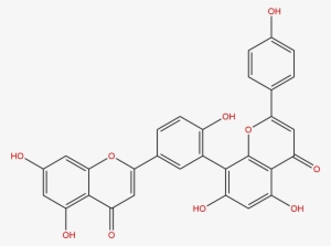 Amentoflavone - Myricetin 3 O -( 4 O Galloyl )- Α L Rhamnopyranoside