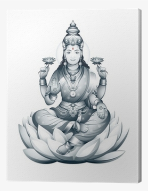 Indische Götter Schwarz Weiss