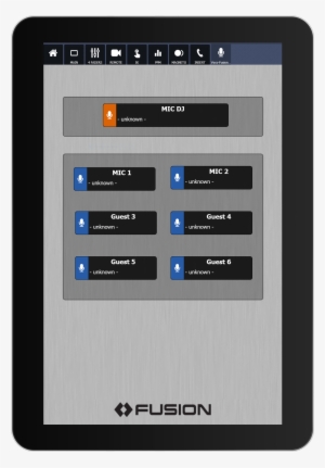 Ip-tablet Voco 8 Virtual Radio App - Mobile App