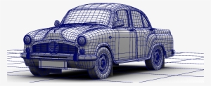 Occlusion1 Wire Frnt Occlusion1 Wire Back Occlusion1 - Hindustan Ambassador