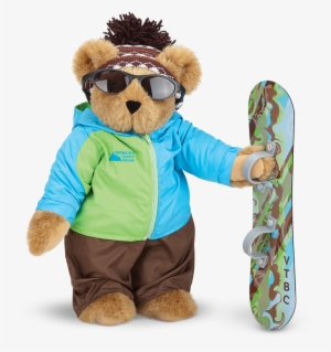 On Your Vermont Teddy Bear - Vermont Teddy Bear Company 15" Snowboarder Teddy Bear