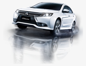 Car - White Mitsubishi Grand Lancer 2017