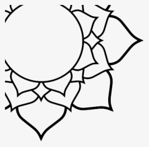 Mandala Clipart Black And White