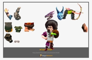 Wizard Thief Character - Clash Of Clans