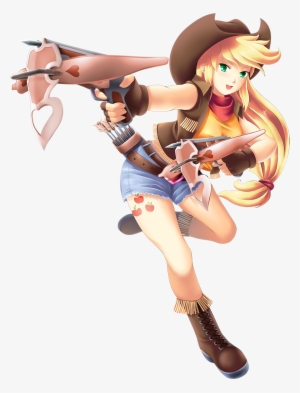 Applejack, Archer, Artist - Applejack Human Warrior