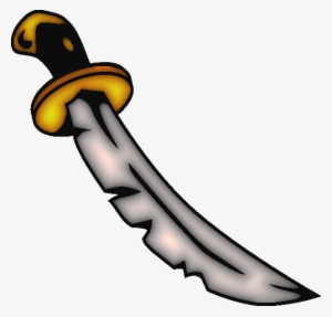 Sword Clipart Pirate Sword - Clip Art Pirate Sword