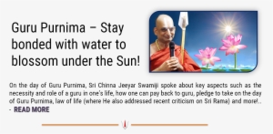 With Wishes And Blessings From Sri Chinna Jeeyar Swamiji, - Newsletter