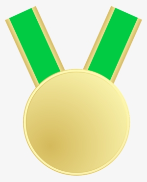 Gold Medal Png - Green Medal