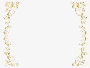 Decorative Line Gold Clipart Gold Png - Clip Art