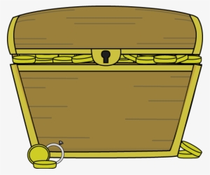 Treasure Chest Filled With Treasure - Pirates Treasure Chest Clipart