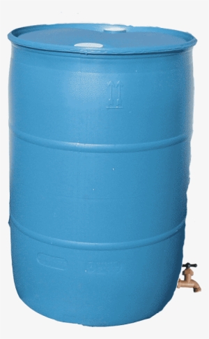 Used 55 Gal Water Drum With Faucet<br><strong><font - Water