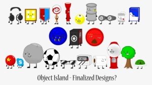 Object Island Finalized Designs - Object Island