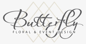 Butterfly Floral And Event Design Logo