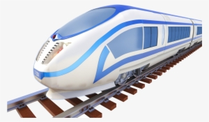 Railways Clipart Bullet Train - Train For Design