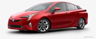 Red Toyota Prius 2017